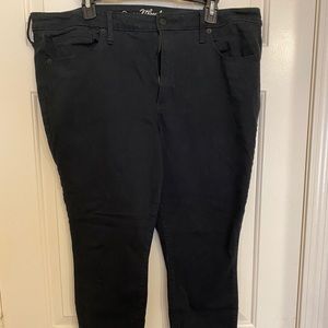 Universal thread black jeans high rise